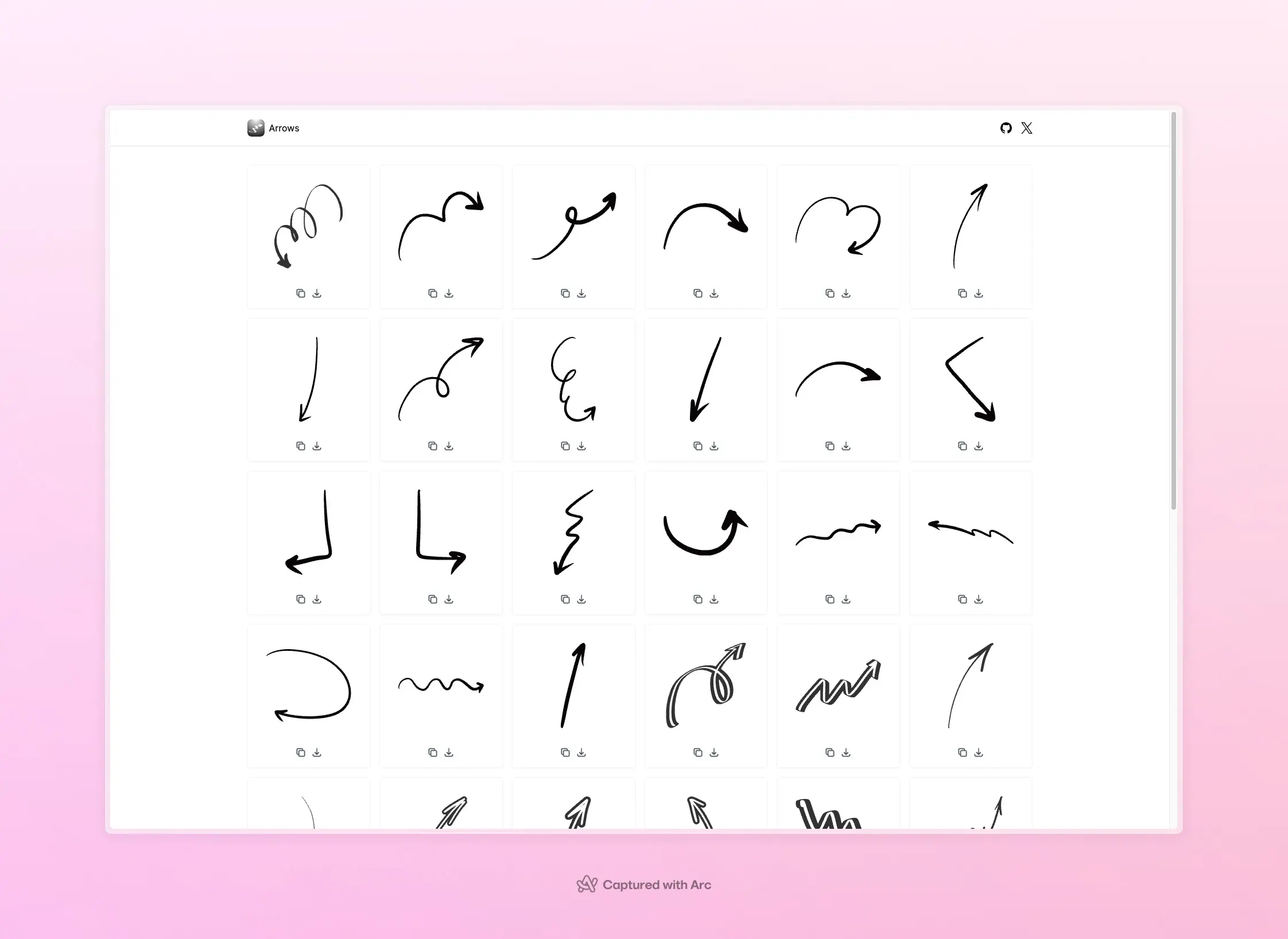 Hand-Drawn Arrows